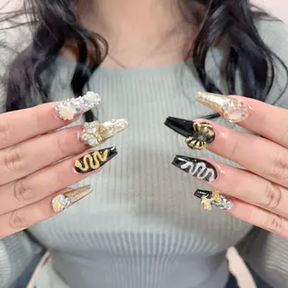 ネイル 🍄Rina🍄 韓国風ネイルのネイルデザイン
