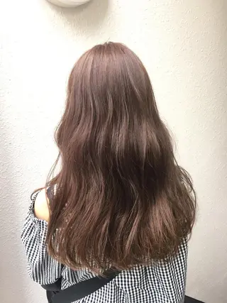 ロング カラー パーマ ヘアアレンジ メンズ キッズ ネイル マツエク・マツパ 新宿/髪質改善/ 美髪矯正✨浅江通友のヘアスタイル