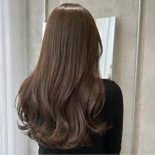 セミロング カラー パーマ ヘアアレンジ 透明感カラー レイヤー/コウスケのヘアスタイル