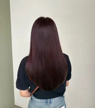 ロング 上野 桜果のヘアスタイル