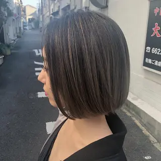 ショート カラー hair salon Zöld.のヘアスタイル