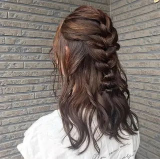 セミロング 田谷 夏生のヘアスタイル