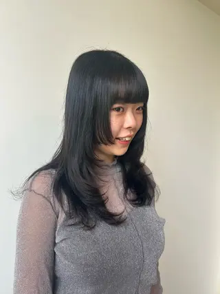 ロング kona/cut model 募集中♩のヘアスタイル