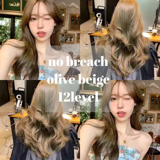ロング 韓国✖️網紅🖤 パーマYURIYAのヘアスタイル