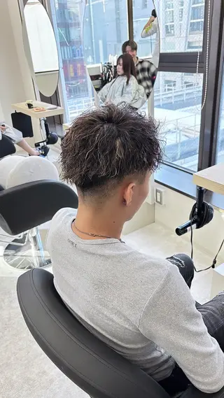 カラー パーマ メンズ 【髪質改善💠艶髪】 よねゆうのヘアスタイル