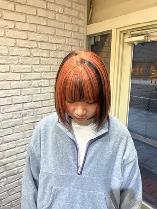 ショート カラー ミジュ/ ショートモデル募集のヘアスタイル