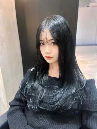ロング カラー 店長✨髪質改善✖️ 透明感カラー／純大のヘアスタイル
