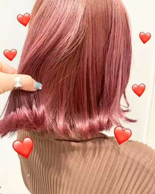 ミディアム カラー 新宿駅近♡個室 ♡関口三都季🌜のヘアスタイル