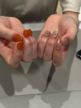 ショート カラー パーマ ヘアアレンジ メンズ キッズ ネイル マツエク・マツパ アイブロウ ar. harajukuのネイルデザイン