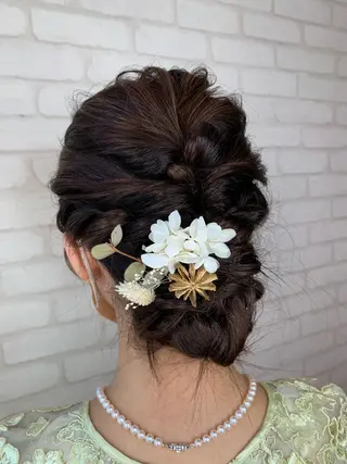 ヘアアレンジ 秋葉 万柚子のヘアスタイル