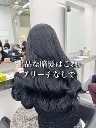 ロング カラー 大人っぽ韓国ヘア 💙yuma💙のヘアスタイル