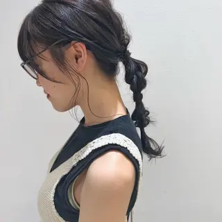ロング カラー ヘアアレンジ アイブロウ 🍋黒瀬梨央の眉毛・アイブロウイメージ