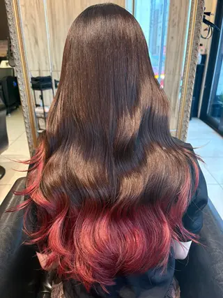 ロング 松井 悠希のヘアスタイル