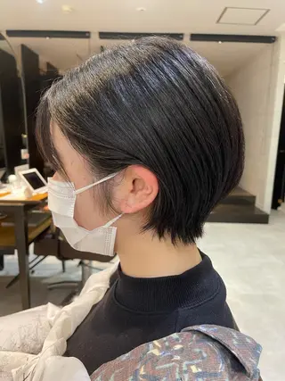 ショート m i k u n aのヘアスタイル