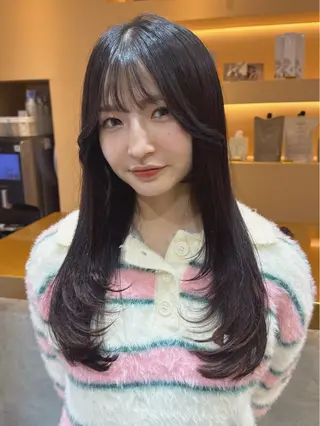 ロング 🦋韓国レイヤー特化 🦋髪質改善🩵来輝のヘアスタイル