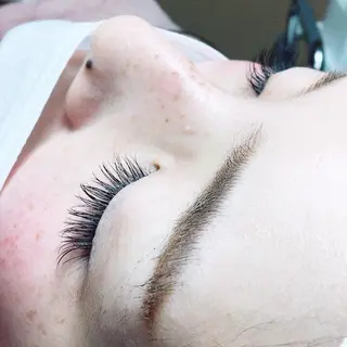 ロング カラー パーマ ヘアアレンジ キッズ ネイル マツエク・マツパ brille ~eyelash~のヘアスタイル