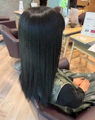 ロング 中村 優奈のヘアスタイル