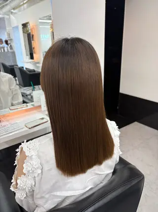 セミロング 【ALEAP】 coconaのヘアスタイル