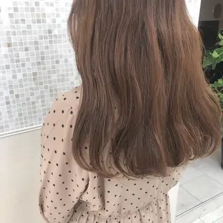 ロング カラー ヘアアレンジ Yuki☃️美容師/ 耳ツボジュエリーのヘアスタイル