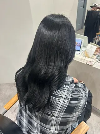 セミロング カラー ヘアアレンジ ボブ /ニュアンス/ satomi🧸💖のヘアスタイル