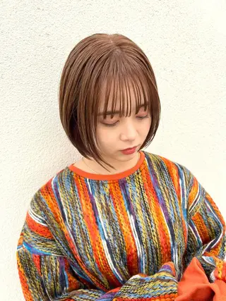 ミディアム Ravo 西村 優花のヘアスタイル