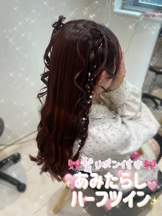 ヘアアレンジ 声優オタク美容師🎀 𝑹𝑰𝑵𝑶𝑵のヘアスタイル