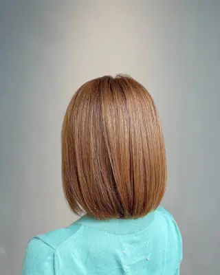 ミディアム カラー 髪質改善&白髪ぼかし カラー♡店長みやけ♡のヘアスタイル
