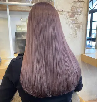 ロング カラー マンツーマン 美容師💚コウブチのヘアスタイル