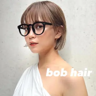 ショート カラー レイヤー専門家 ダブルカラー修のヘアスタイル