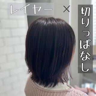 ショート カラー メンズ キッズ ✂︎ショート、ボブ、 レイヤー🩵YUMIのヘアスタイル