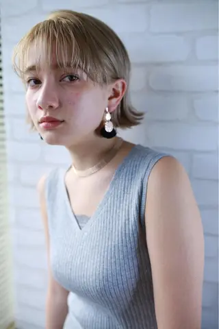 ミディアム カラー パーマ ヘアアレンジ メンズ キッズ ネイル マツエク・マツパ premier modelsのヘアスタイル