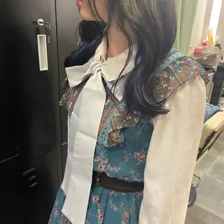 ミディアム カラー 吉村 夏椰のヘアスタイル