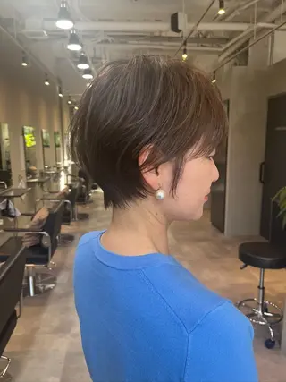 ショート カラー お悩み解決ショート/ 似合わせカット/といのヘアスタイル