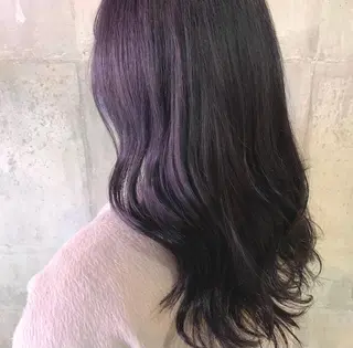 ロング カラー 眞名子 瑞紀のヘアスタイル