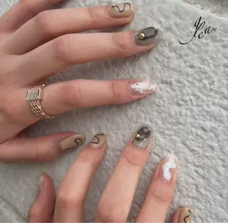 ネイル gleam✴︎ sayakaのネイルデザイン