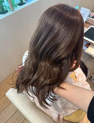 ミディアム カラー 表参道/アレンジ💐 /艶カラー/kahoのヘアスタイル
