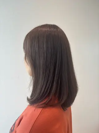 カラー ゆづき🩵ྀི /透明感カラーのヘアスタイル