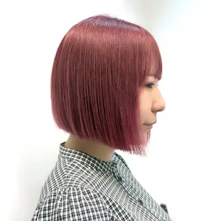 ショート 🌿透き通るツヤ髪× 縮毛矯正✂︎戸祭　伶のヘアスタイル