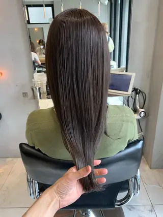 ロング カラー 柔らか透け感カラー 🌿ムロヤリョウスケのヘアスタイル