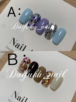 ショート Daifuku nailsのネイルデザイン