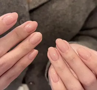 ネイル By moonネイル 🌷ワンホン/韓国風のネイルデザイン