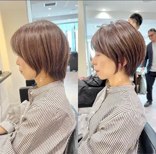ショート 似合わせショート/ 山見陽のヘアスタイル