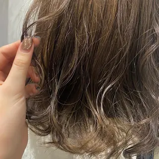 セミロング マンツーマン女性 美容師 奏のヘアスタイル