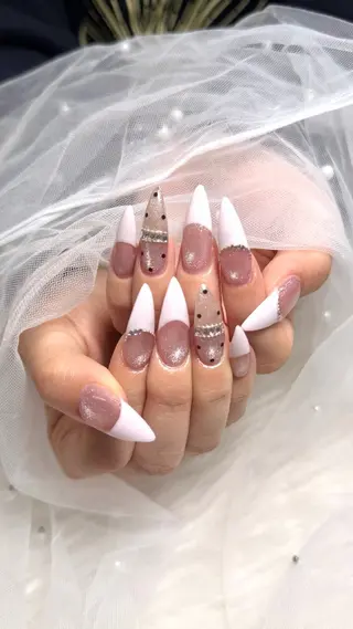 ロング SAKURA momo京橋のネイルデザイン