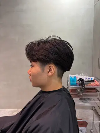 パーマ 八十川 佑斗のヘアスタイル