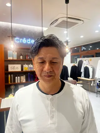 メンズ 明石 咲桜花のヘアスタイル