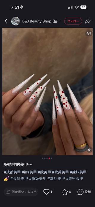 ネイル lucky nail 歌舞伎町のネイルデザイン