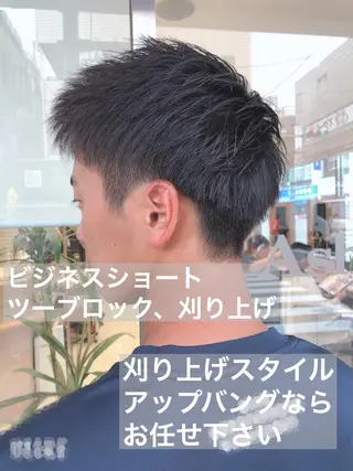 ショート ヘアアレンジ メンズ メンズパーマ特化/ メッシュ/薫/店長のヘアスタイル