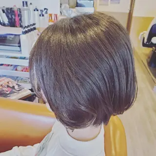 ショート カラー spa hair ark 富井直美のヘアスタイル