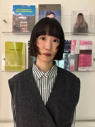 ショート saya/似合わせ /透明感カラーのヘアスタイル